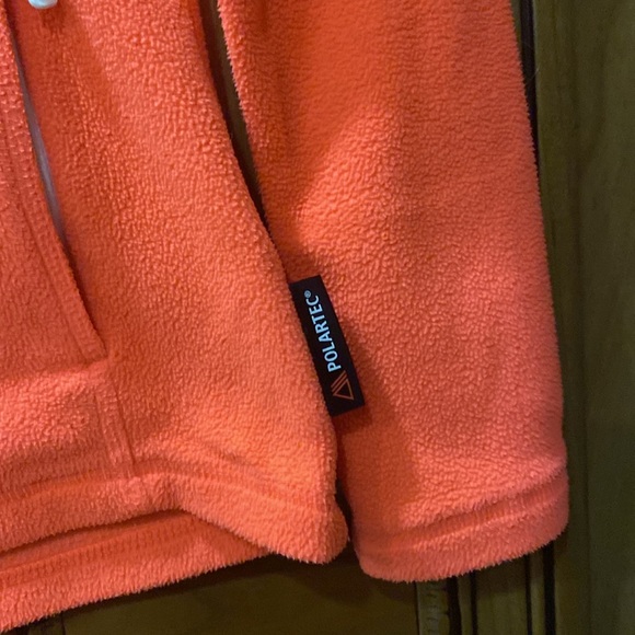 Helly Hansen Daybreak Red/Orange Fleece Jacket Size Small - Picture 3 of 9